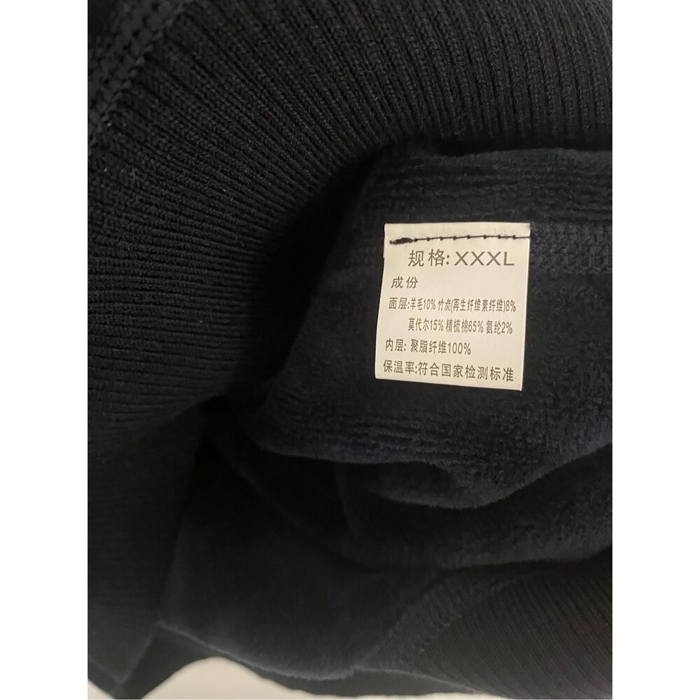 NWT Men Crew Neck Long Sleeve Knit Sweater Sz M/L - Picture 7 of 7